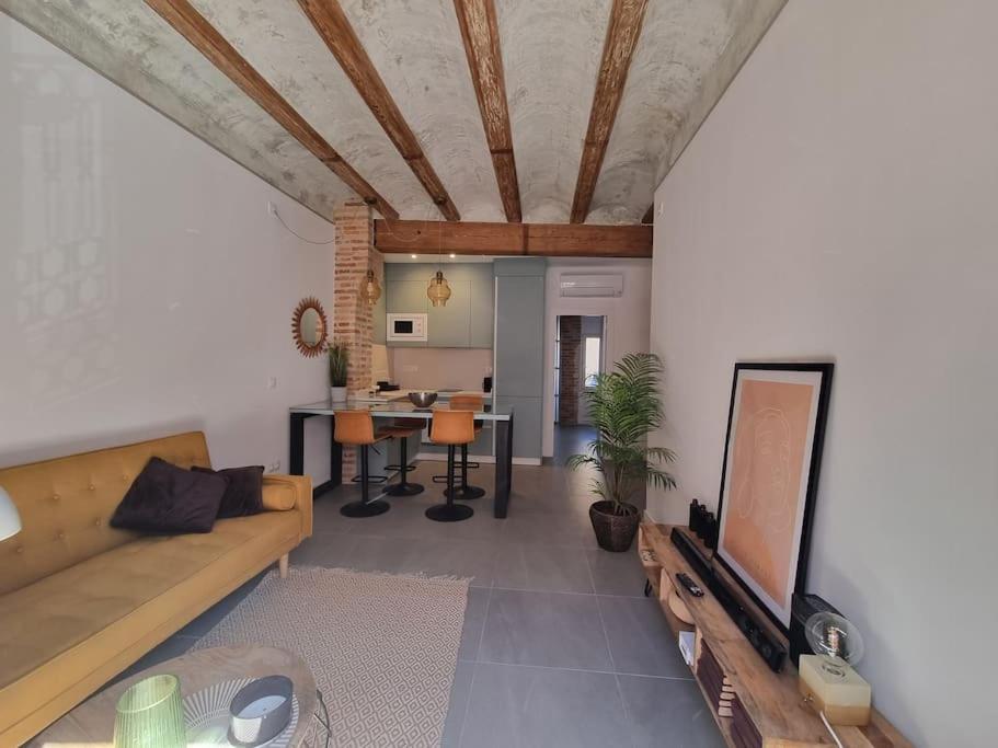Centrica Y Encantadora Vivienda. Valencia Eksteriør billede