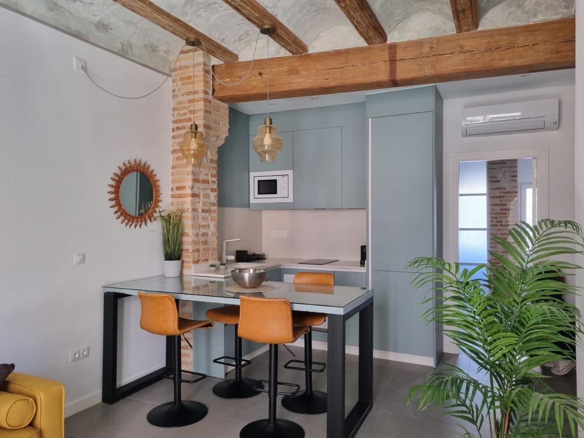 Centrica Y Encantadora Vivienda. Valencia Eksteriør billede