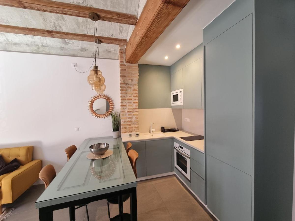 Centrica Y Encantadora Vivienda. Valencia Eksteriør billede