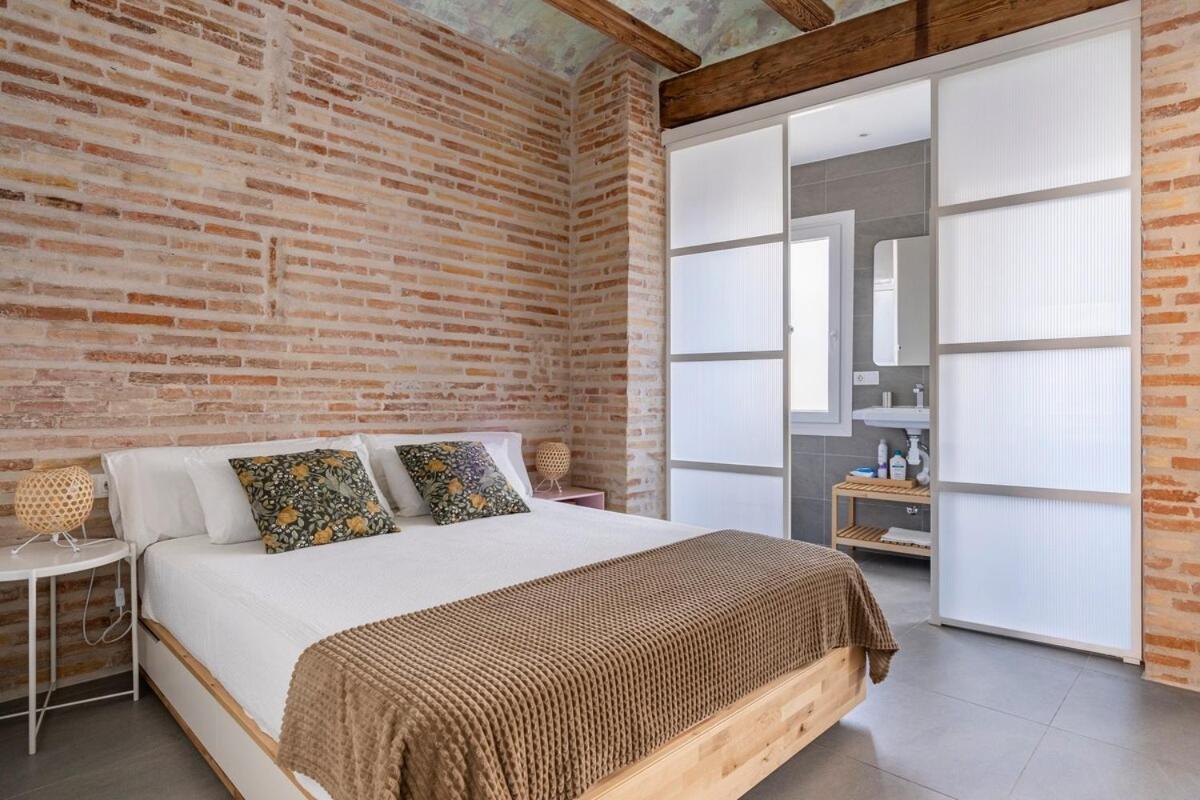 Centrica Y Encantadora Vivienda. Valencia Eksteriør billede